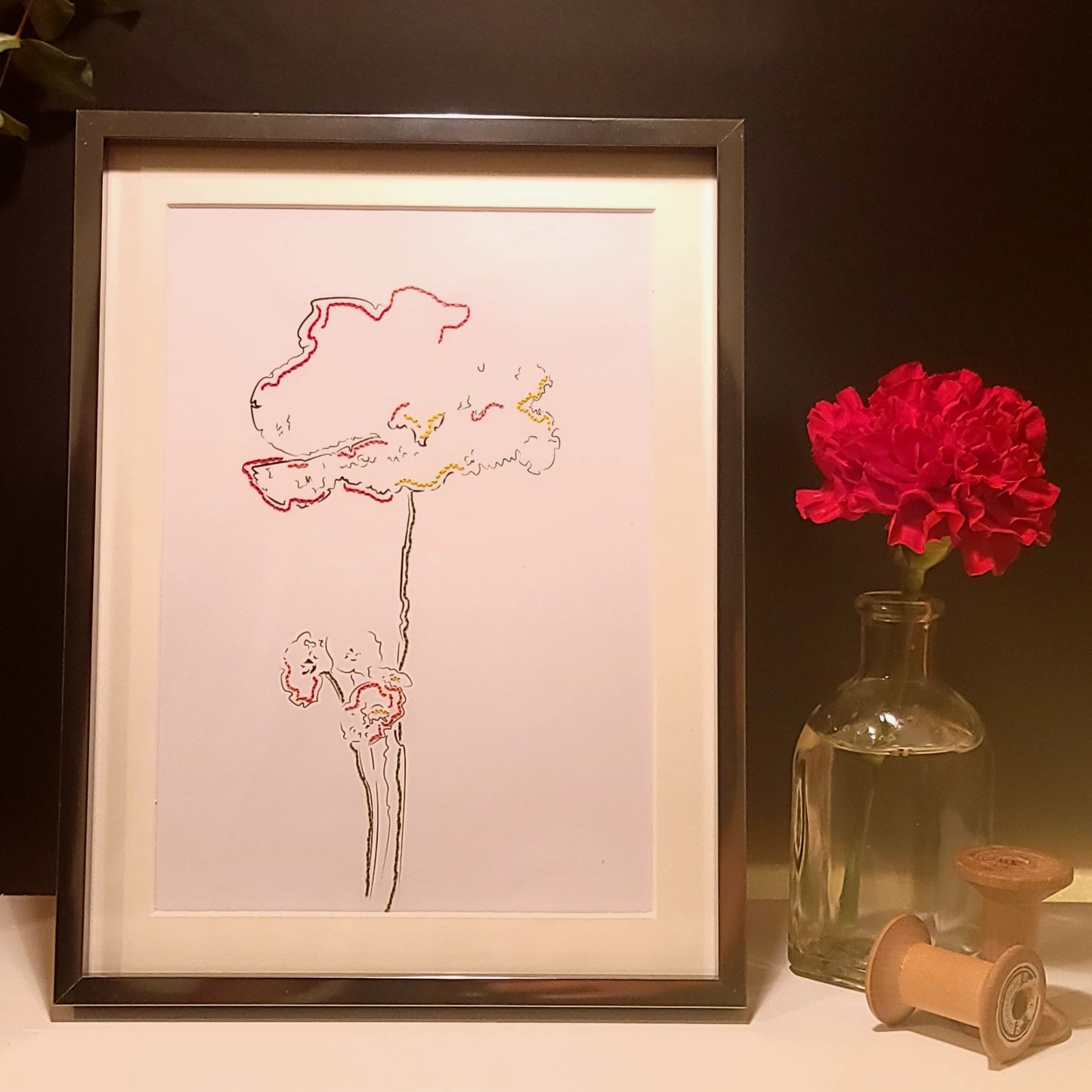 Poésie du jour | Illustration Broderie A5