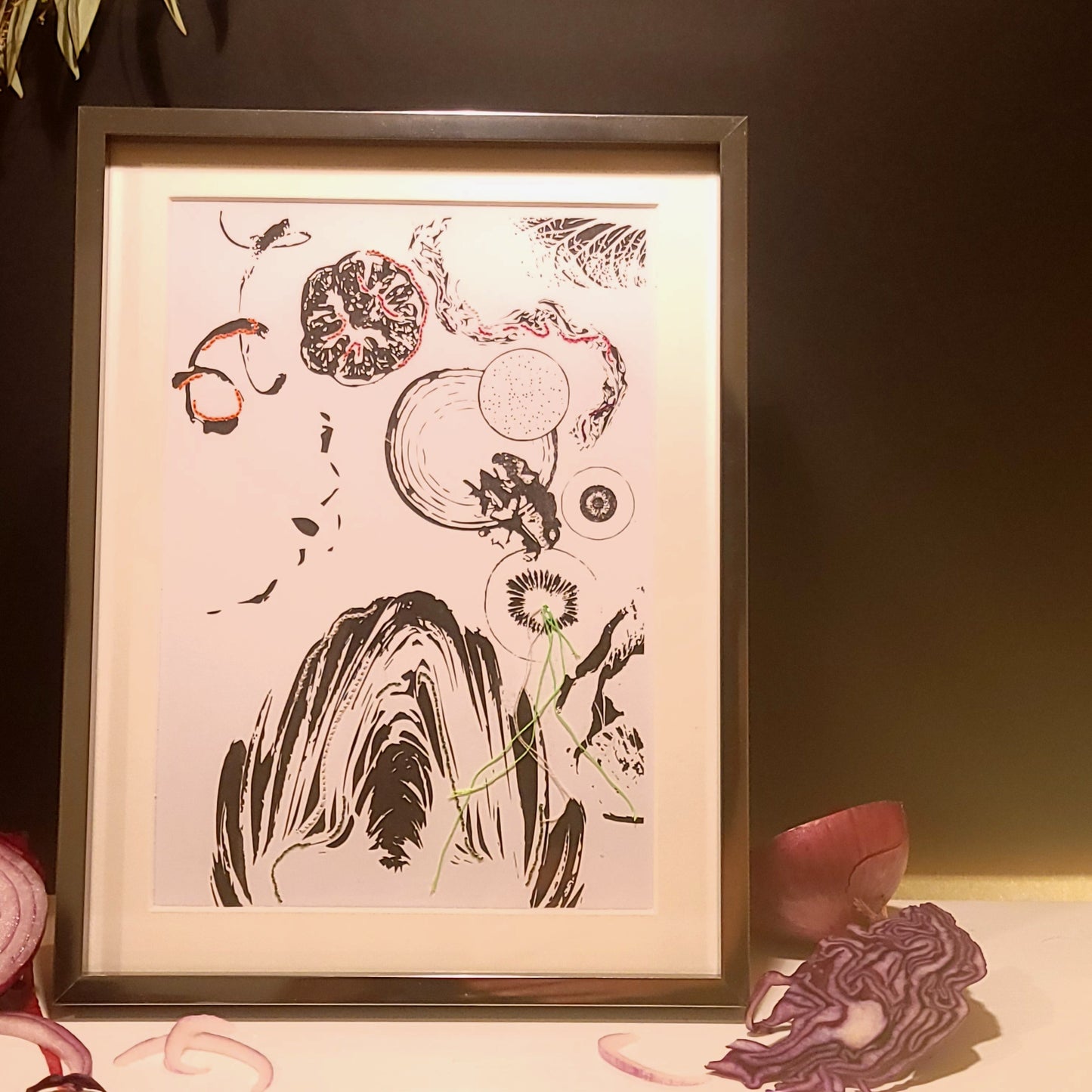 Stratosphère végétale | Illustration Broderie A5